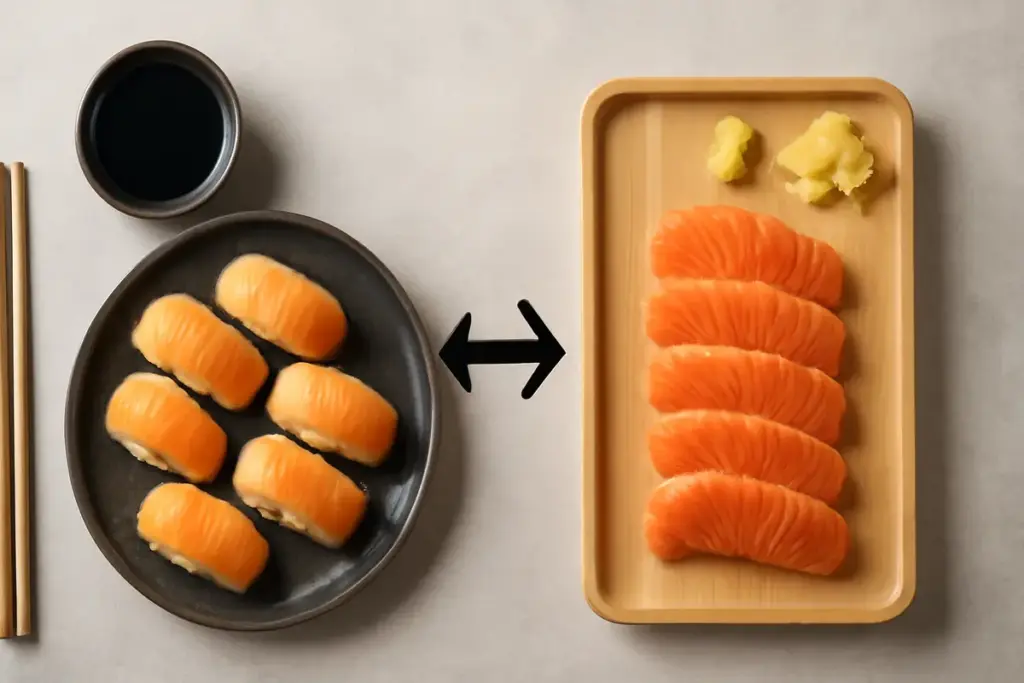 Differenza tra sushi e sashimi spiegata in modo semplice: non fare più confusione