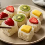 Sushi dolce giapponese: la ricetta semplice con frutta che conquista anche chi ama il salato