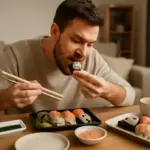 Etichetta da seguire quando si mangia sushi a casa: l’errore comune che rovina l’esperienza