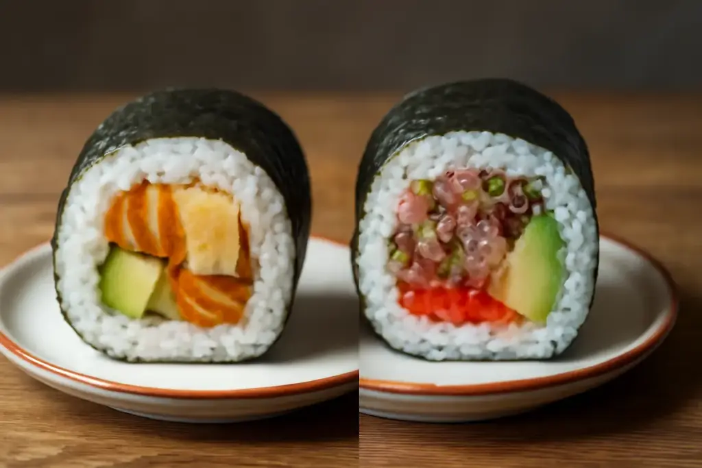 Futomaki tradizionale o creativo: come cambiano ingredienti, spessore e sapore