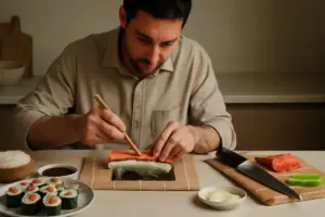 Sushi fatto in casa senza sbagliare: la tecnica base che cambia tutto