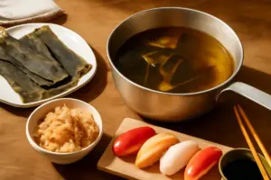 Dashi per sushi: la preparazione base che dona profondità a salse e condimenti