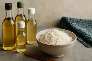 Aceto di riso: quale varietà scegliere per un riso bilanciato e profumato come in Giappone