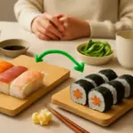 Qual è la differenza tra sushi pressato e arrotolato? Scopri la soluzione migliore per i pranzi in compagnia