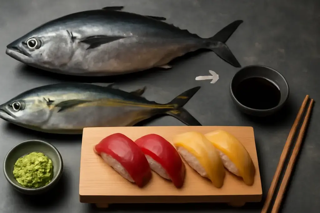 Tonno rosso o pinna gialla: quale scegliere per un sushi sostenibile e gustoso