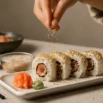 Semi di sesamo sul sushi: il tocco che valorizza i sapori e ne aumenta la digeribilità