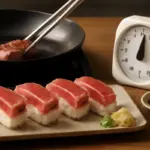 Sushi con tonno appena scottato: le tempistiche precise per una consistenza perfetta