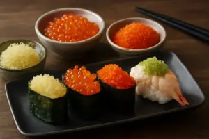Uova di pesce: quali varietà si usano davvero nel sushi e perché fanno la differenza