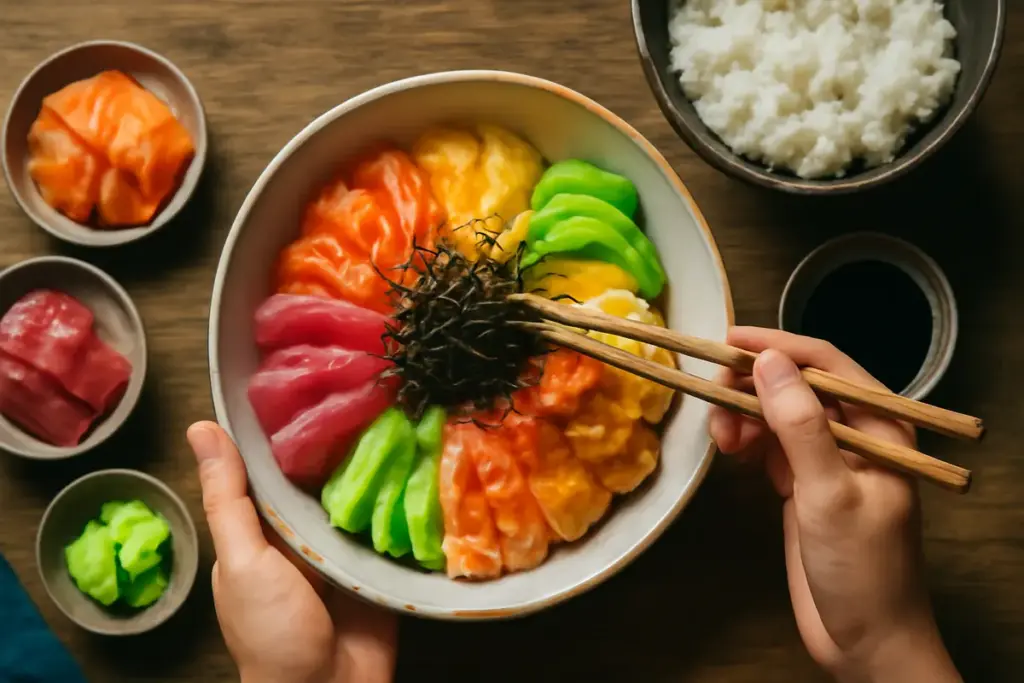 Ricetta chirashi sushi: come assemblare la bowl colorata che racconta il Giappone