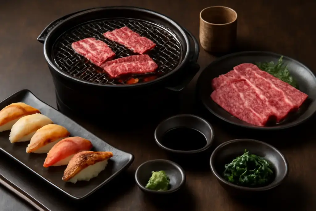 Yakiniku e sushi: abbinamenti consigliati per una serata giapponese completa