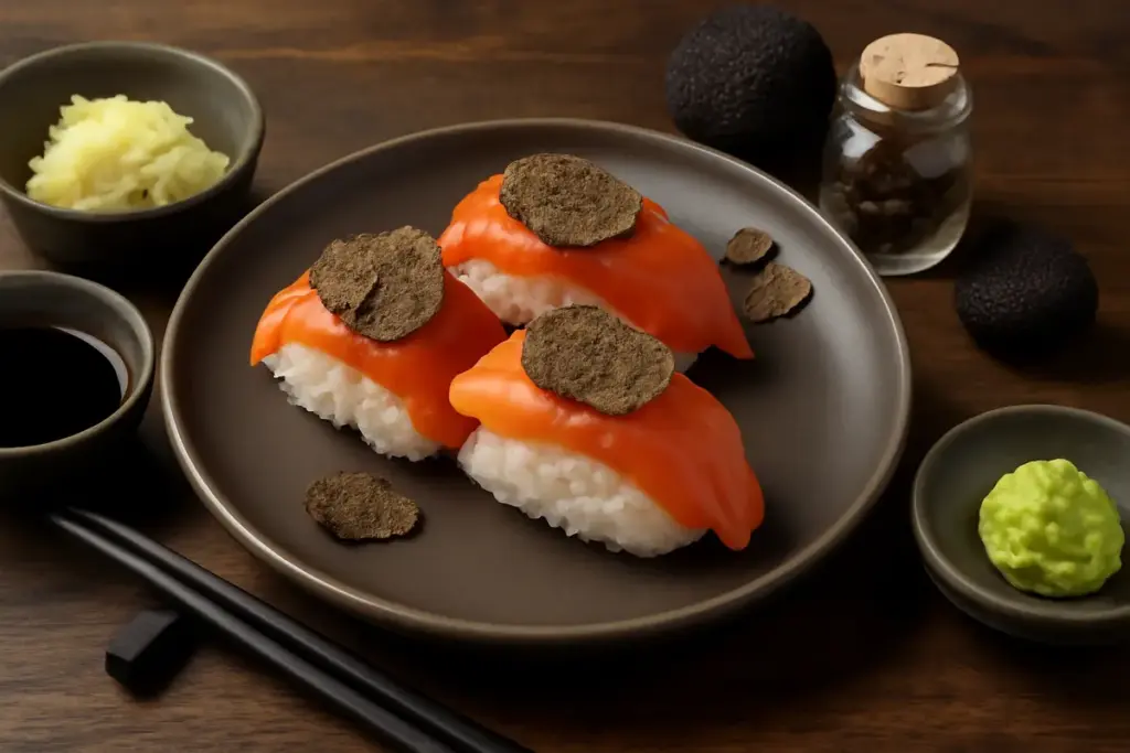 Tartufo nel sushi: come lo usano in Giappone e come abbinarlo senza esagerare