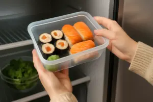 Come conservare il sushi avanzato: metodo sicuro per evitare sprechi e rischi