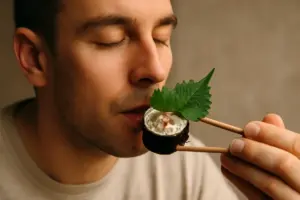 Perché si usa la foglia di shiso nei roll? Il profumo aromatico che sorprende il palato