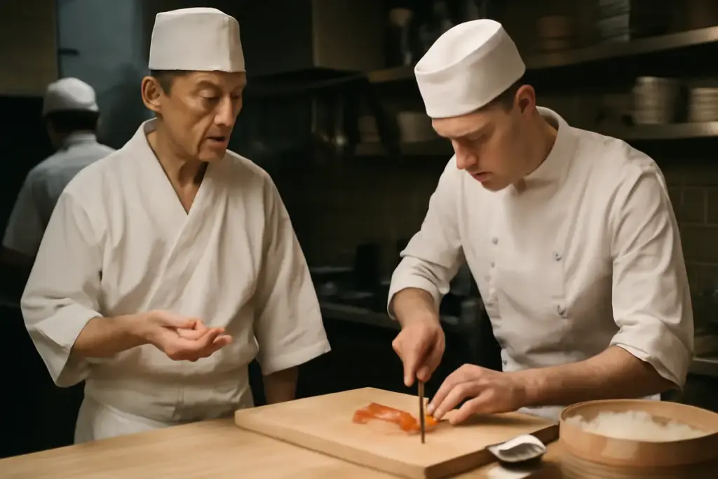 Come nasce un vero chef di sushi: le tappe del percorso giapponese e cosa serve in Italia