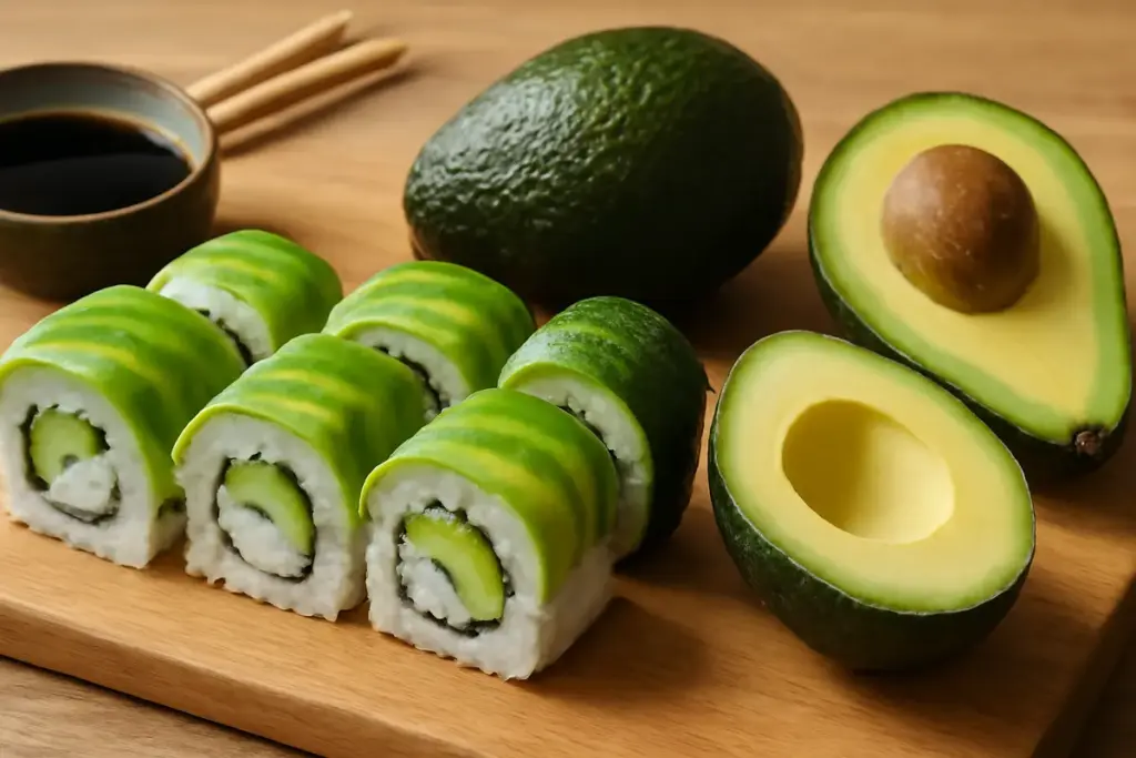 Avocado nel sushi: la scelta della maturazione ideale per evitare roll molli o insipidi