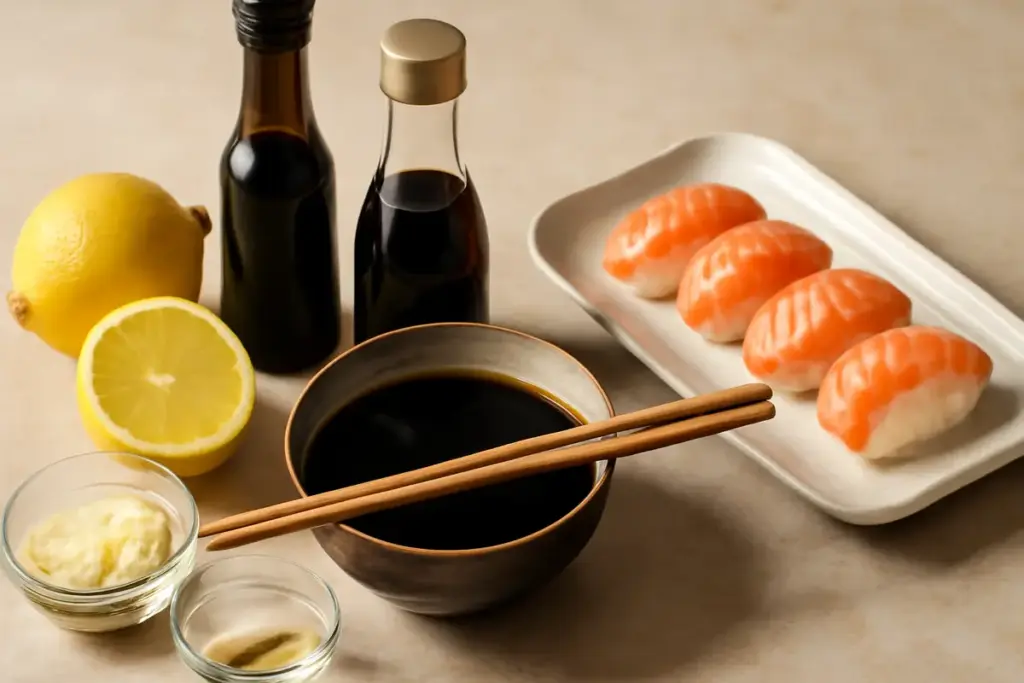Salsa ponzu per sushi: ingredienti e dosi per un condimento fresco dalla nota agrumata