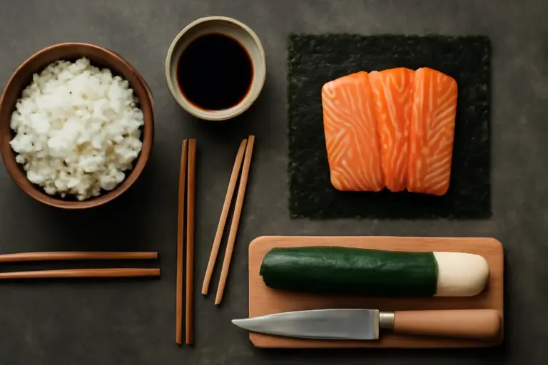 Quali sono gli ingredienti base per preparare il sushi tradizionale? Scegli quelli che fanno la vera differenza