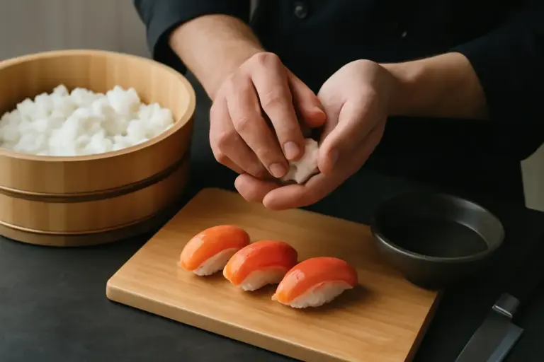 Come si prepara il riso per nigiri? Scopri la tecnica per chicchi compatti e non appiccicosi