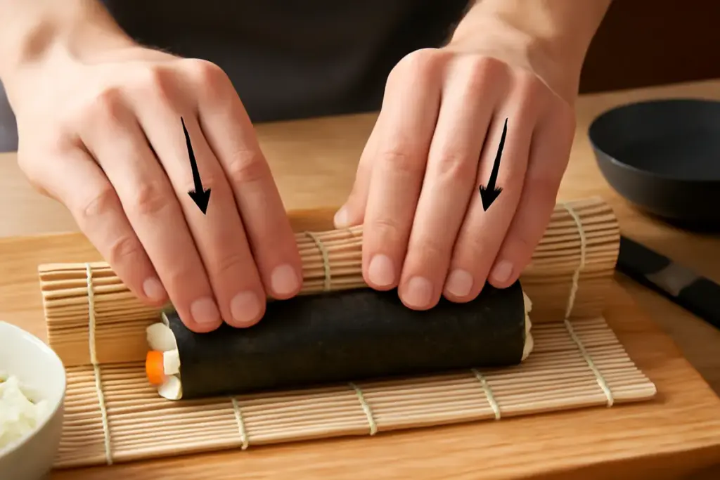 Come si arrotola un maki sushi senza romperlo? Il trucco della pressione bilanciata